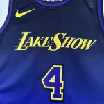 2025/26 Los Angeles Lakers City Edition Dalton Knecht #4 Men’s Jersey
