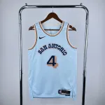 2025/26 San Antonio Spurs Stadt Edition Keldon Johnson #4 Jersey | NBA Swingman Jersey 2025/26 San Antonio Spurs City Edition Keldon Johnson #4 Trikot | NBA Swingman-Trikot
