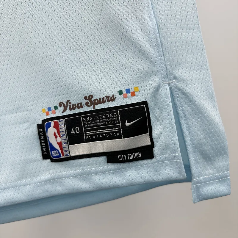2025/26 San Antonio Spurs City Edition Keldon Johnson #4 Trikot | NBA Swingman-Trikot