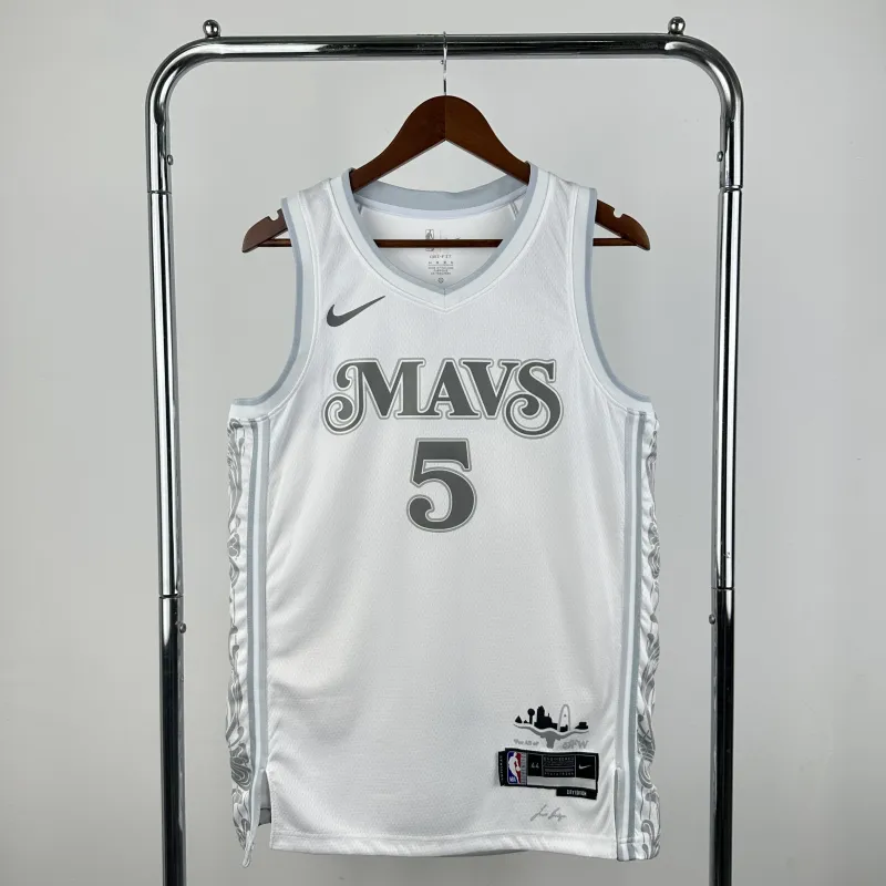 2025/26 Dallas Mavericks City Edition D’Angelo Russell #5 Men’s Jersey