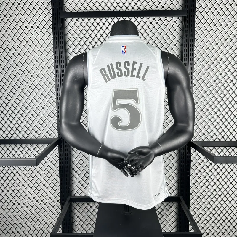 2025/26 Dallas Mavericks City Edition D’Angelo Russell #5 Men’s Jersey