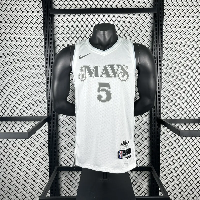 2025/26 Dallas Mavericks City Edition D’Angelo Russell #5 Men’s Jersey