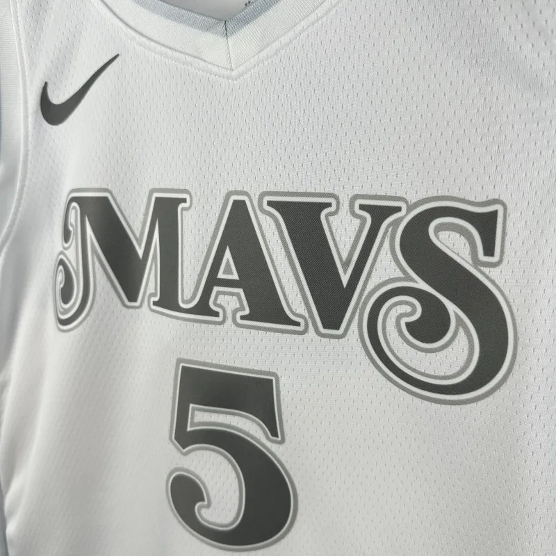 2025/26 Dallas Mavericks City Edition D’Angelo Russell #5 Men’s Jersey