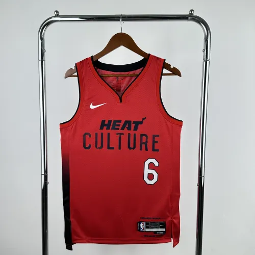 Maglia da uomo Miami Heat City Edition 2025/26 di LeBron James (modello #6)