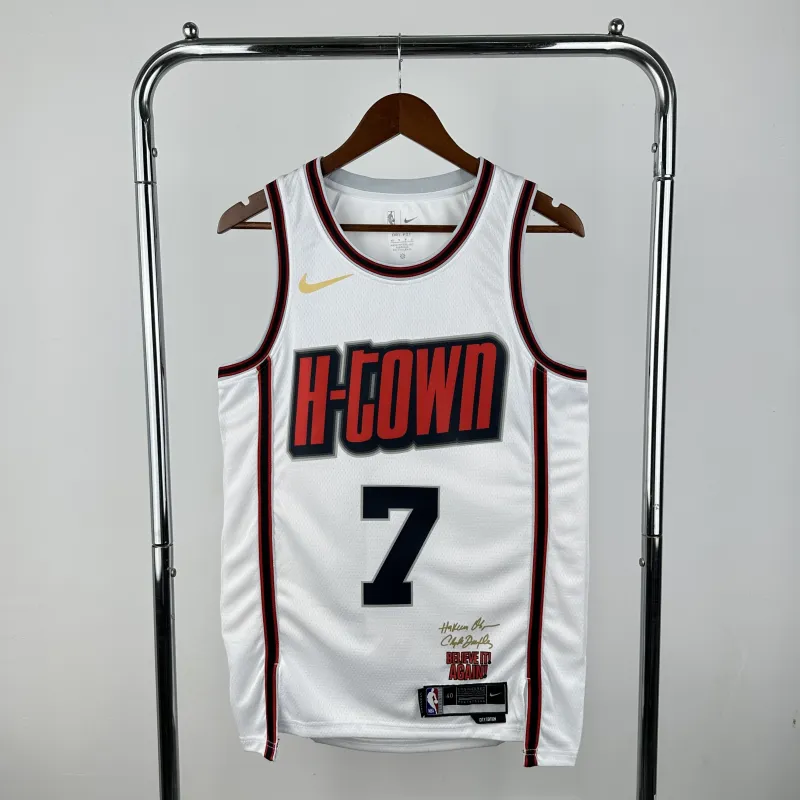 2025/26 Houston Rockets City Edition Kevin Durant #7 Men’s Jersey