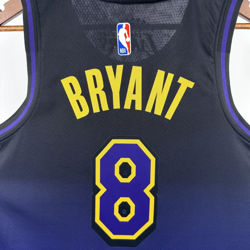 2025/26 Los Angeles Lakers City Edition Kobe Bryant #8 Men’s Jersey