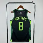 Camisa masculina Boston Celtics City Edition Kristaps Porzingis #8 2025/26
