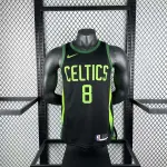 Camisa masculina Boston Celtics City Edition Kristaps Porzingis #8 2025/26