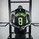 Camisa masculina Boston Celtics City Edition Kristaps Porzingis #8 2025/26
