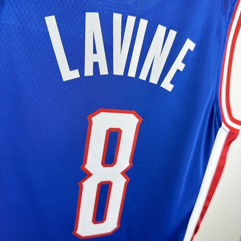 2025-26 Sacramento Kings City Edition Zach LaVine #8 Men’s Jersey