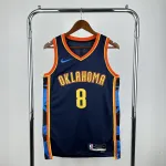 2025-26 Oklahoma City Thunder City Edition Jalen Williams #8 Heren Jersey 2025-26 Oklahoma City Thunder City Edition Jalen Williams #8 Men’s Jersey