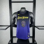 2025/26 Los Angeles Lakers City Edition Bronny James #9 Camiseta de hombre