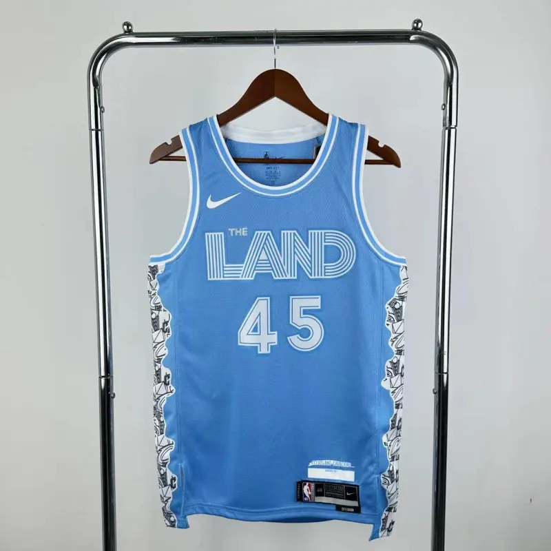 2025/26 Cleveland Cavaliers City Edition Donovan Mitchell #45 Men’s Jersey