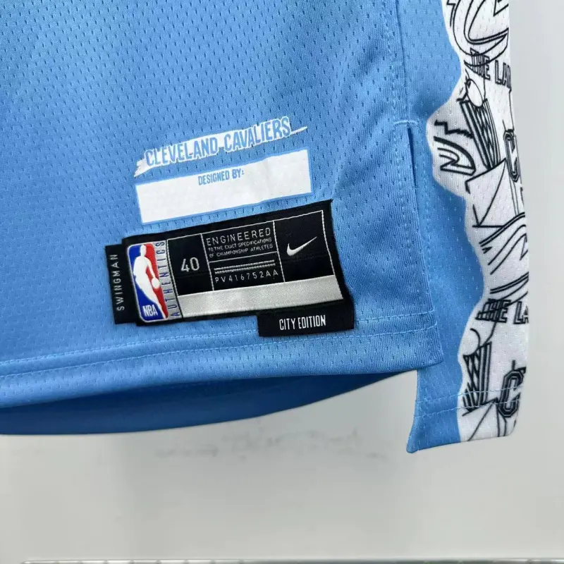 2025/26 Cleveland Cavaliers City Edition Darius Garland #10 Men's Jersey