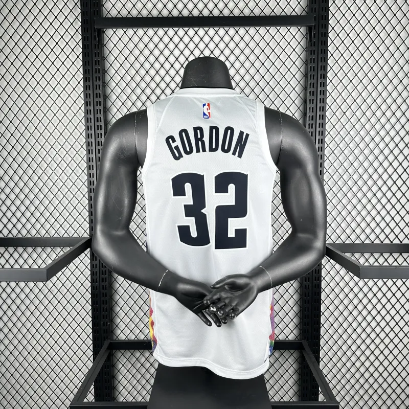 2025/26 Denver Nuggets City Edition Aaron Gordon #32 Men’s Jersey