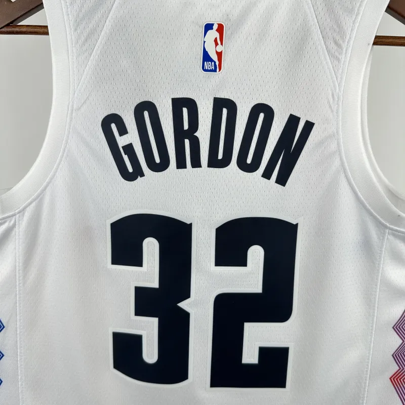 2025/26 Denver Nuggets City Edition Aaron Gordon #32 Men’s Jersey