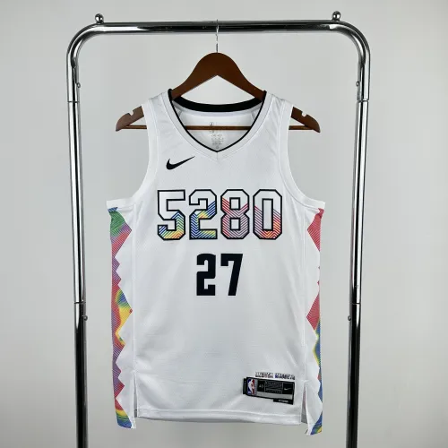 Maglia da uomo Denver Nuggets City Edition 2025/26 di Jamal Murray (#27)