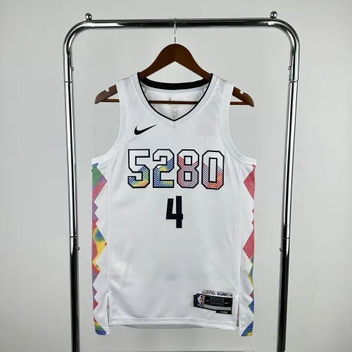 2025/26 Denver Nuggets City Editie Russell Westbrook #4 Heren Jersey