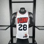2025/26 Houston Rockets City Edition Alperen Sengun #28 Maglia da Uomo