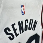 2025/26 Houston Rockets City Edition Alperen Sengun #28 Maglia da Uomo