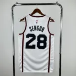 2025/26 Houston Rockets City Edition Alperen Sengun #28 Maglia da Uomo