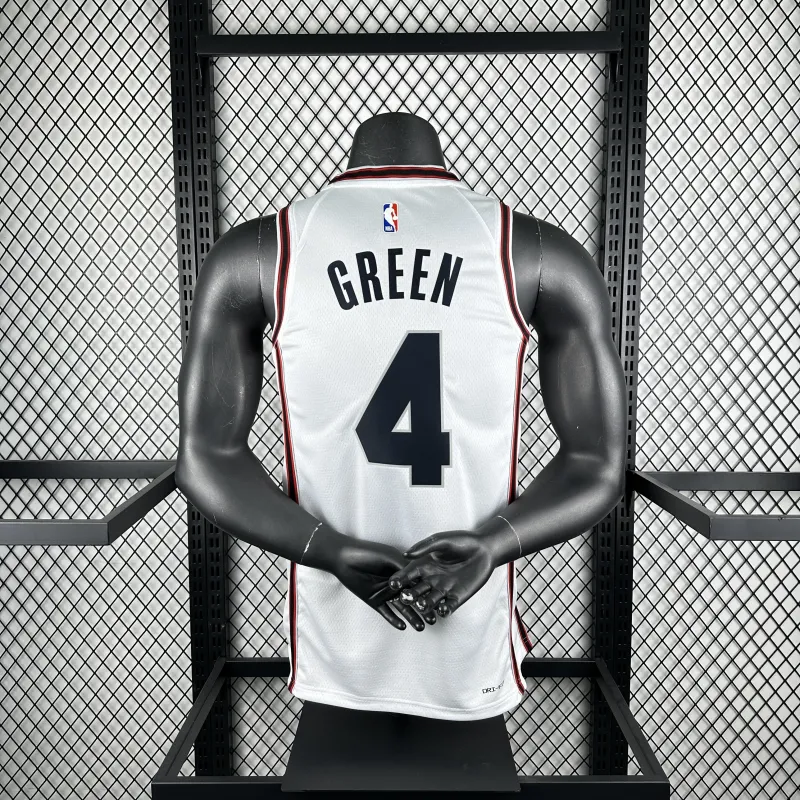 2025/26 Houston Rockets City Edition Jalen Green #4 Herren-Trikot