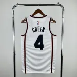 2025/26 Houston Rockets City Edition Jalen Green #4 Herren-Trikot