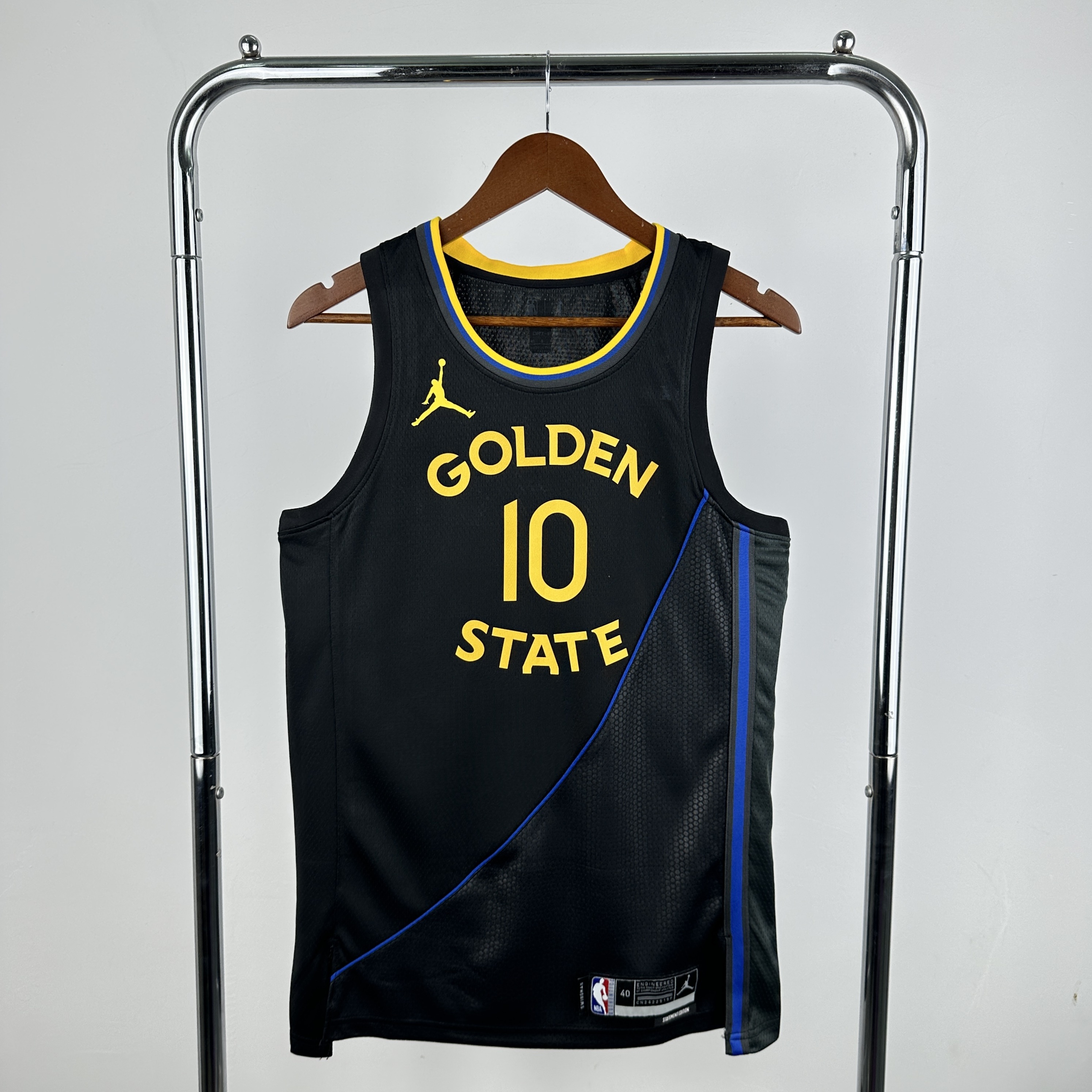 2025/26 Golden State Warriors Jordan Edition Buddy Hield #10 Men#039;s Jersey