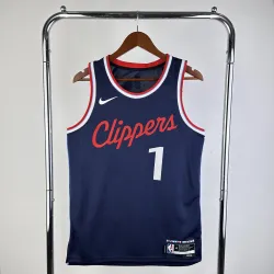 2025/26 LA Clippers Away Blue James Harden #1 Men's Jersey - product photo 2025/26 LA Clippers Away Blue James Harden #1 Men's Jersey product image