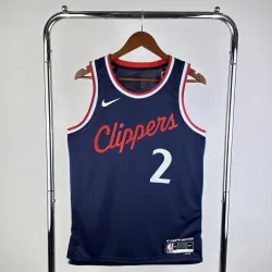 2025/26 LA Clippers Away Blue Kawhi Leonard #2 Men's Jersey - product photo 2025/26 LA Clippers Away Blue Kawhi Leonard #2 Men's Jersey product image