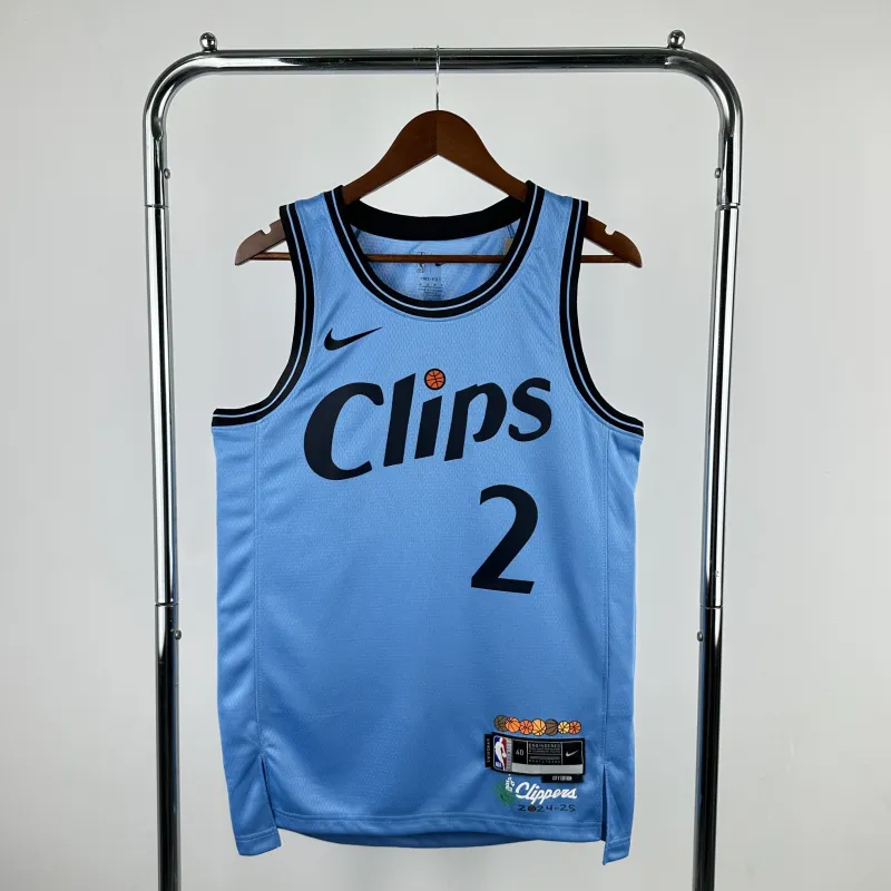 2025/26 LA Clippers City Edition Kawhi Leonard #2 Men’s Jersey
