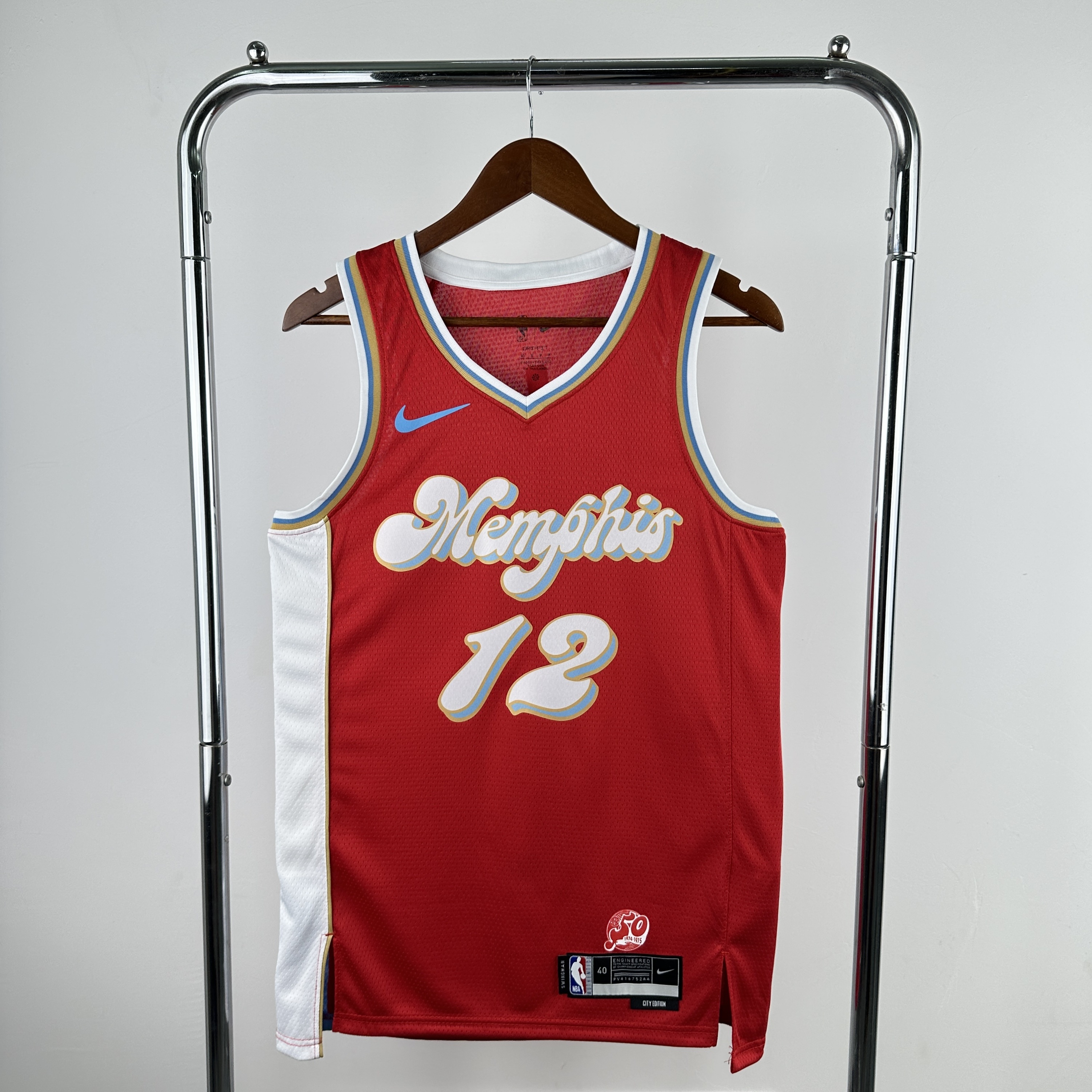 2025/26 Memphis Grizzlies City Edition Ja Morant #12 Men#039;s Jersey