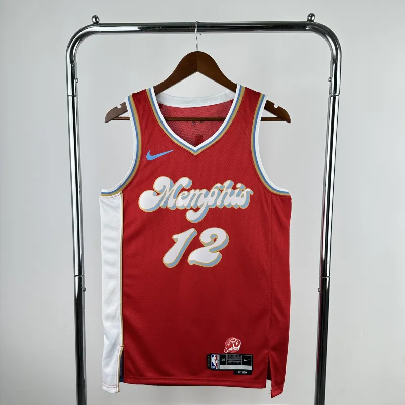 2025/26 Memphis Grizzlies City Edition Ja Morant #12 Men’s Jersey