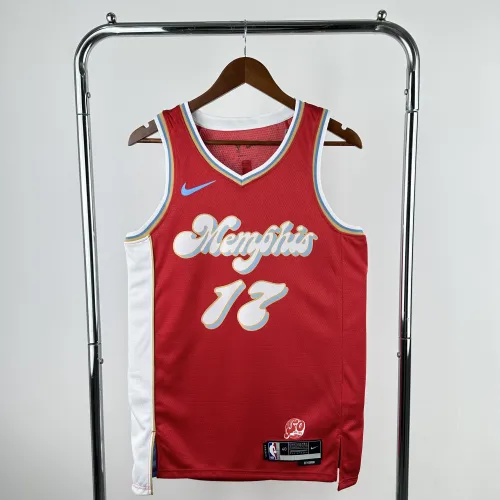 2025/26 Memphis Grizzlies City Edition Yuki Kawamura #17 Herenshirt