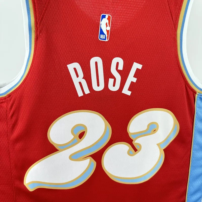 2025/26 Memphis Grizzlies Stadt Edition Derrick Rose #23 Herren Trikot