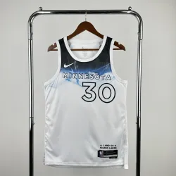 2025/26 Minnesota Timberwolves City Edition #30 Men's Jersey - product photo 2025/26 Minnesota Timberwolves City Edition #30 Men's Jersey product image