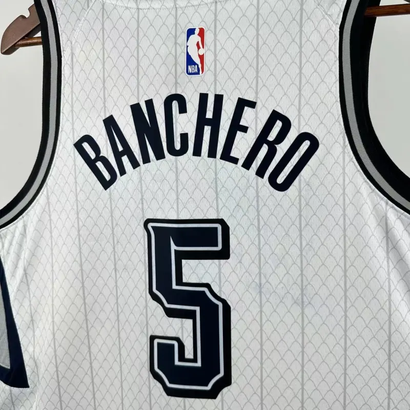 2025-26 Orlando Magic City Edition Paolo Banchero #5 herenshirt