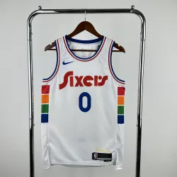 2025/26 Philadelphia 76ers City Edition Tyrese Maxey #0 Men's Jersey - product photo 2025/26 Philadelphia 76ers City Edition Tyrese Maxey #0 Men's Jersey product image