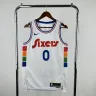 2025/26 Philadelphia 76ers City Edition Tyrese Maxey #0 Men's Jersey