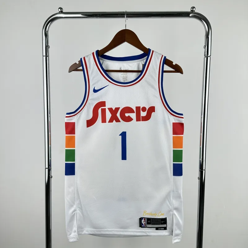 2025/26 Philadelphia 76ers City Edition #1 Men’s Jersey