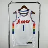 2025/26 Philadelphia 76ers City Edition #1 Men's Jersey