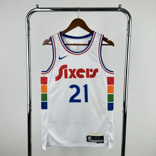 Philadelphia 76ers City Edition Joel Embiid #21 herenshirt 2025/26