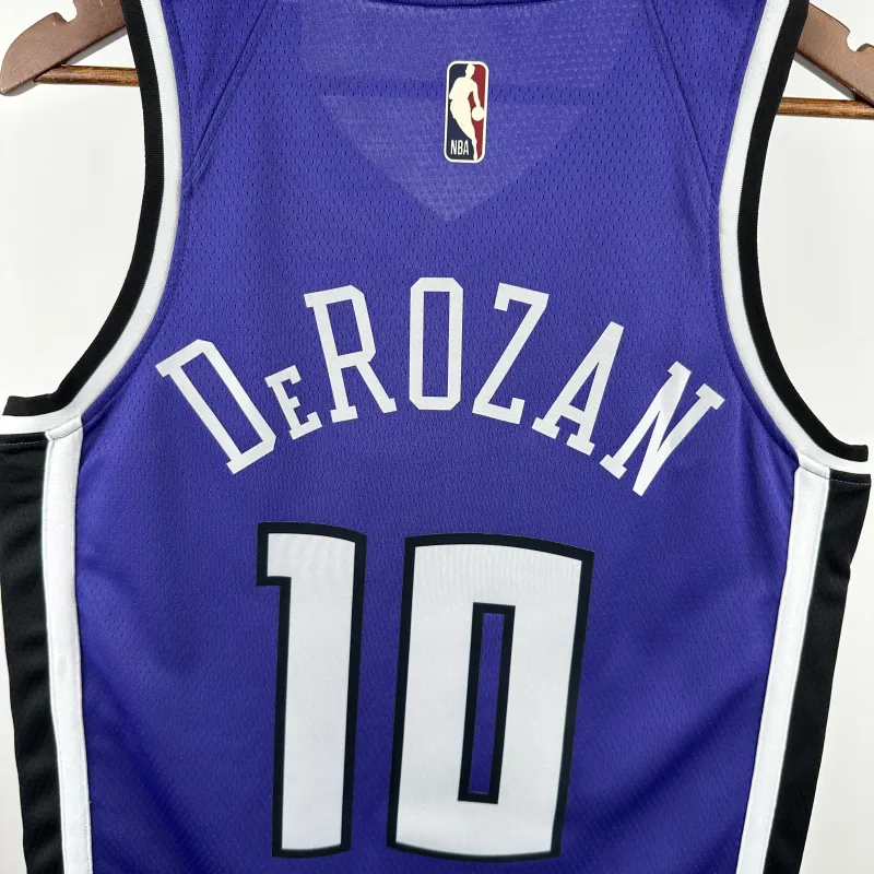 2025-26 Sacramento Kings DeMar DeRozan #10 Men’s Jersey
