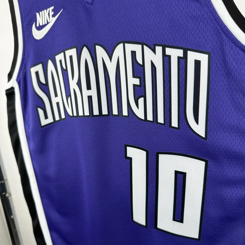 2025-26 Sacramento Kings DeMar DeRozan #10 Men’s Jersey
