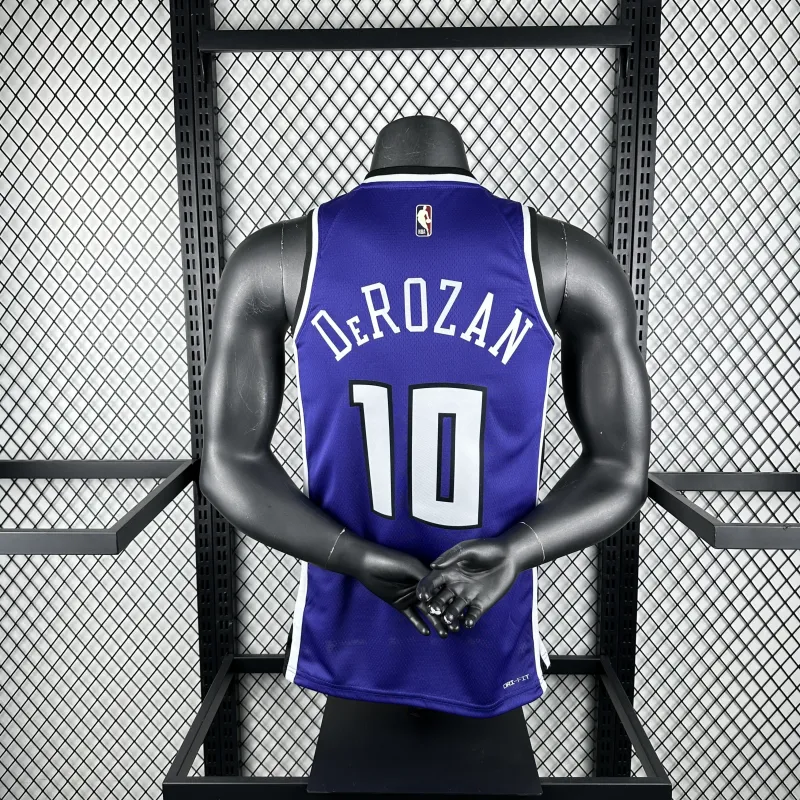 2025-26 Sacramento Kings DeMar DeRozan #10 Men’s Jersey
