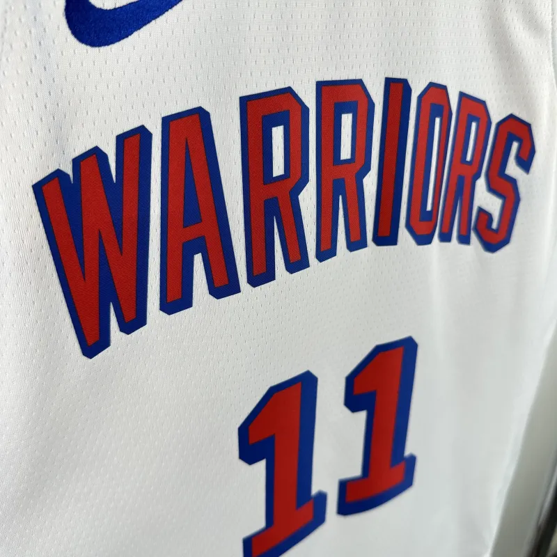 2025/26 Golden State Warriors Retro Klay Thompson #11 Maglia Uomo