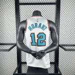 2025/26 Memphis Grizzlies Retro Ja Morant #12 Maglia Uomo