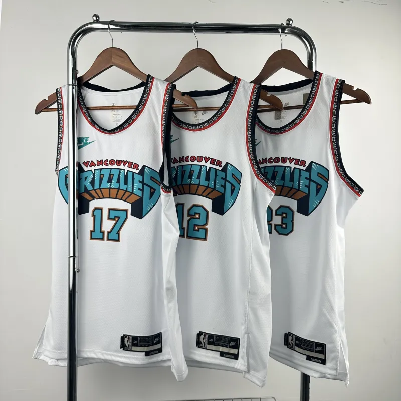 2025/26 Memphis Grizzlies Retro Ja Morant #12 Maglia Uomo