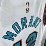 2025/26 Memphis Grizzlies Retro Ja Morant #12 Maglia Uomo