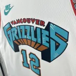 2025/26 Memphis Grizzlies Retro Ja Morant #12 Maglia Uomo